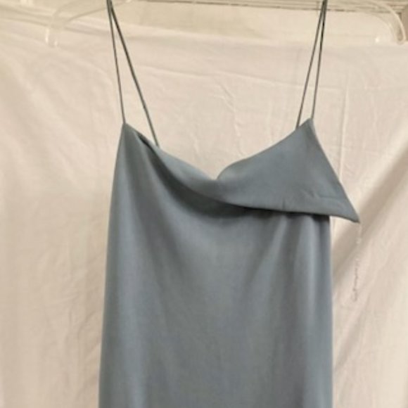Powder blue after 5 party dress. Size 6. - Picture 1 of 5
